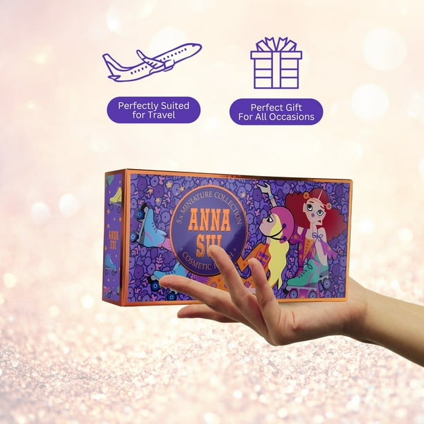 Anna Sui Miniature Perfume Coffret: Fantasia, Mermaid, Secret Wish