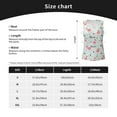 thumbnail image 6 of Vsdgher Cute Flamingo Print Tank Top Sports Vest Bra for Women Sports ,Performance Stretchy Quick Dry Sports Workout Running Top Vest with Removable Pads, 6 of 8