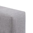 thumbnail image 2 of CorLiving Nova Ridge Upholstered Adult Twin Size Platform Bed Frame with Headboard - No Box Spring Required, 2 of 9