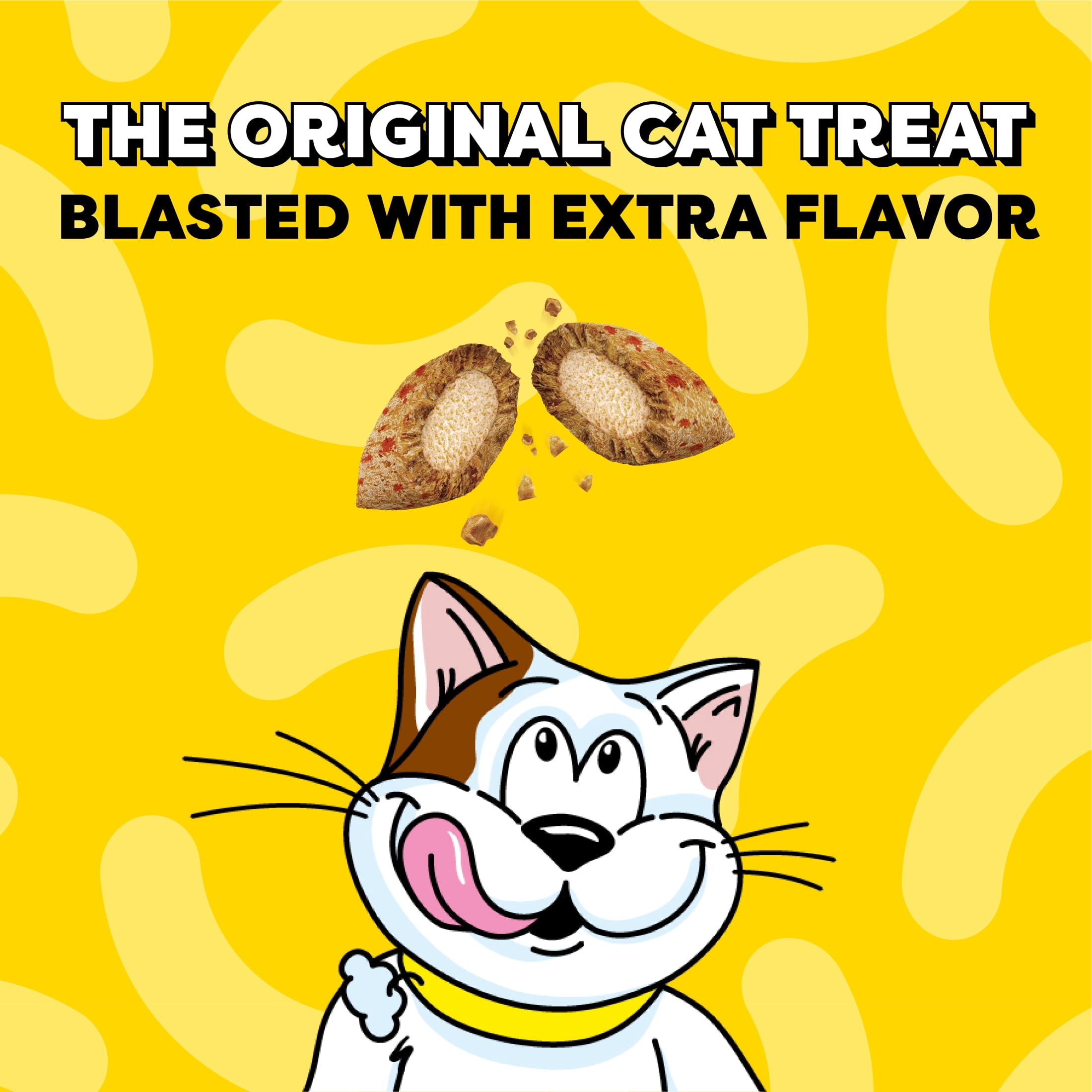 Temptations Cat Treats Wacky Blasts, Cluckin’ Bacon Flavor, 6.3 oz. Pouch (10 pack)