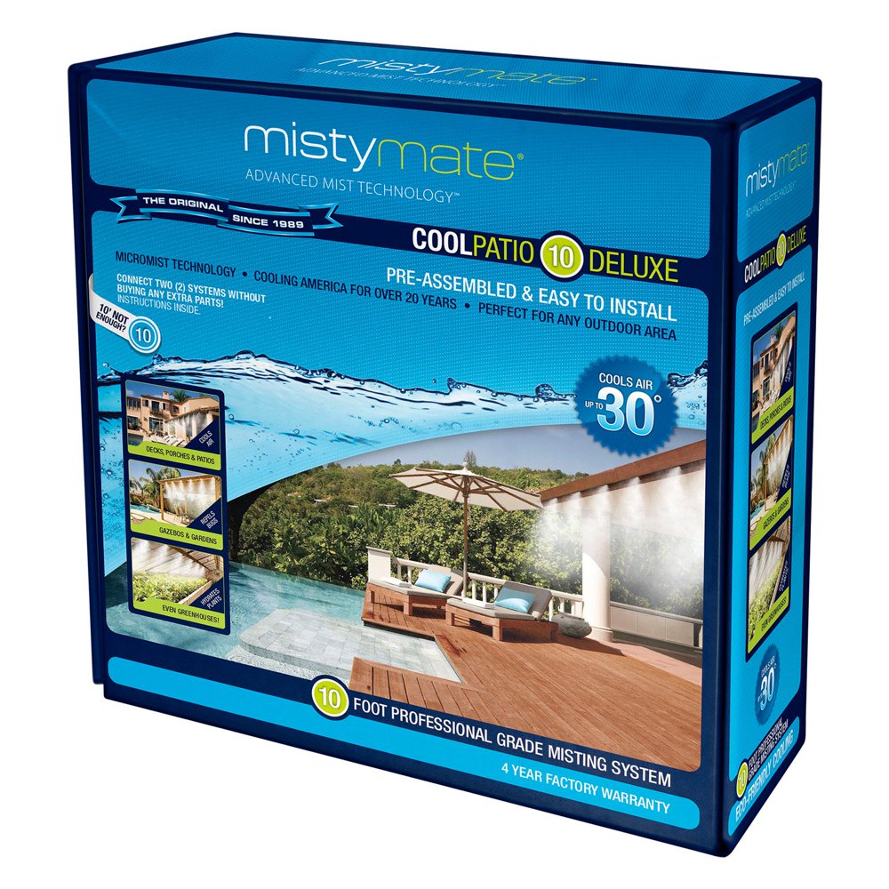 MistyMate Cool Patio Deluxe Outdoor Mist System