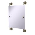 thumbnail image 1 of Que Nouvelle Collection Miroir Monté sur Rail Rectangulaire Sans Cadre - QN-27-92-ABR, 1 of 1