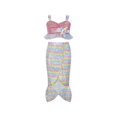 thumbnail image 3 of Girls Dress Mermaid Headband Princess Costume Halloween Party 4-5 Years, 3 of 8