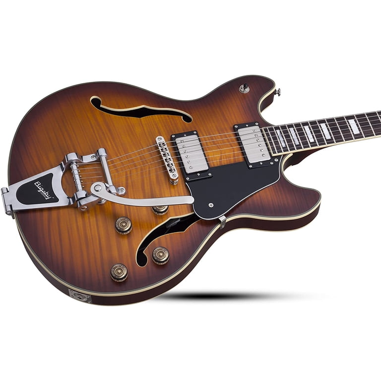 schecter corsair tobacco sunburst 2005 specifications Semi-hollowbody Electric Guitar - Gloss Black piece mahogany neck is shaped to deliver comfortable Schecter Guitar Research Corsair Custom