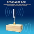 thumbnail image 4 of Diapasón de 432 Hz con caja de resonancia, para curación con sonido, enseñanza de resonancia con diapasón, pruebas de audición, meditación OFZ, 4 of 4