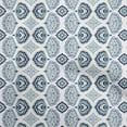 thumbnail image 1 of oneOone Polyester Spandex Dusty Blue Fabric Asian Block Diy Clothing Quilting Fabric Print Fabric By Yard 56 Inch Wide, 1 of 4