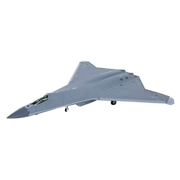 CSYANXING China Shenyang J-50 Fighter Jet Model 1/72 Scale Sixth Generation Plane Diecast Alloy Decor Collection for Plane Lover Gift