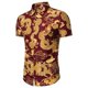 thumbnail image 2 of Camisa de manga corta con solapa y estampado de dragón vintage de estilo chino para hombre y mujer, ropa de calle de moda, verano 2024, 2 of 4