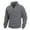 Mens Hoodies & Sweatshirts Dark Gray, variant on Fleece Sweatshirts for Men with Zipper Stand Collared Long Sleeve Golf Shirts Mens Casual Solid Color Pullover Thermal Warm Work Sweatshirt Tops