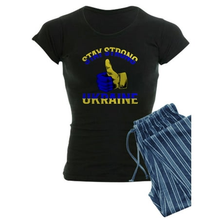 

CafePress - Stay Strong Ukraine Support Ukraine Pajamas - Women s Dark Pajamas