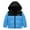 Blue, variant on Toddler Winter Coat,Kids Puffer Coat with Pocket Zip up Winter Hoodies Coat Long Sleeve Windproof Kids Winter Jacket Boys Winter Coat Size 2-3 Years