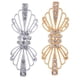 thumbnail image 1 of 2 Pares de Cierre Cristal de Artesanía Accesorios de Manualidad Decoración, 1 of 9