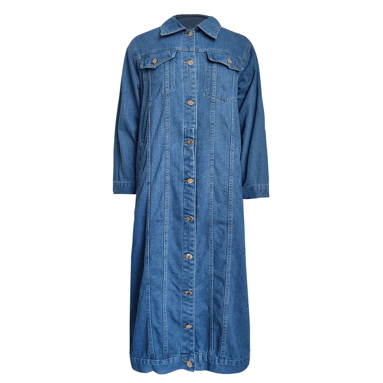 Time And Tru Women's Oversized Button-Down Shirt