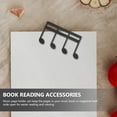 thumbnail image 4 of LABSERRON 2Pcs Multi Page View Sheet Music Holder Black Metal For Sheet Music, 4 of 8