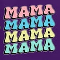 thumbnail image 5 of Wild Bobby Mama Mama Mama Women Graphic Long Sleeve Tee, 5 of 5
