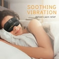 thumbnail image 4 of Intellinetix Vibration Therapy Mask for Pain Relief, Black wrap, 4 of 7