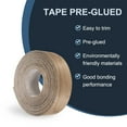 thumbnail image 4 of Uxcell Edge Banding, Wood Veneer Tape Pre-glued Flexible Plywood Edge Banding with Hot Melt Adhesive for Furniture Restoration Walnut 2 Inch x 49 ft, 4 of 7