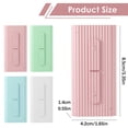 thumbnail image 3 of Hecteas Portable Automatic Dental Floss Dispenser – Push Pop Up Floss Pick Case Dispenser Box, Refillable Floss Holder for Home Travel Camping Office, Compact Tooth Flosser Container for Oral Care, 3 of 9