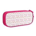 thumbnail image 2 of Vsdgher Tulips Flowers Print Large Capacity Pencil Case Pouch with Zipper, Portable Aesthetic Big Capacity Pencil Cases Pen Office Travel Stationery Bag, 2 of 8