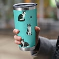 thumbnail image 4 of Cat Tumbler Stainless Steel Insulated Travel Coffee Cups with Lid and Straw,Ideal Gift for Cat Dad/Mom, 4 of 5