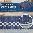 thumbnail image 4 of 8x10 Area Rug for Living Room Scalloped Washable Large Bedroom Rug Non Slip Stain Resistant Modern Border Dining Room Throw Carpet Scalloped Boho Rug for Home Decor Office Nursery, 4 of 9