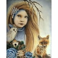 thumbnail image 2 of Sheena Pike Art 26x32 Gold Ornate Wood Framed with Double Matting Museum Art Print Titled - Winter - Seasons Series, 2 of 4