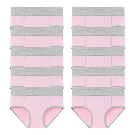 Summer Savings  10PC Women s High Waist Pants  Solid Color  Hip Lifting Underwear  Large Size  Comfortable  for Workout  Fashion  Shapewear  Womens Shirts Plus Size | Pink L  Sopatenor