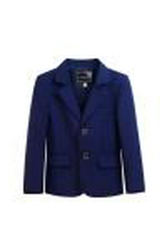 Boys Dress Blazer Casual Button Suit Jackets Dress School Sport Coats for Wedding Party Prom Homecoming Navy, Size 2T-15
