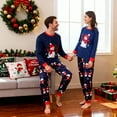 thumbnail image 3 of HYCLES Christmas Couple Pajamas Sets Holiday Sleepwear Matching Christmas Pjs Long Sleeve, 3 of 7