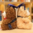 thumbnail image 4 of Muñeco de oso con sombrero de médico Muñeco de peluche de oso médico Muñeco de oso de graduación, 4 of 6