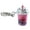 Pink, variant on Fogun Cat Bubble Teas Pendant Cartoon Milk Teas Pendants Keyrings Fashionable Acrylic Key Rings Jewelry for Backpacks and Phon
