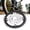Black, variant on Riousery 104BCD 36T Chainring Conversion Kit Aluminum Alloy Mid Drive Spider Adapter for Tongsheng Electric Bike - Black, 4.1 in / 104mm