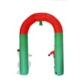 thumbnail image 4 of Gigante lindo de la puerta inflable de la historieta del arco inflable de la Navidad de los 2.4M para la decoración casera, 4 of 8