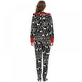 thumbnail image 6 of Popvcly Matching Family Christmas Onesie Pajamas Set, Funny PJ Elk Print Sleepwear, One Piece Hooded Xmas Loungewear for Women Men, 6 of 6