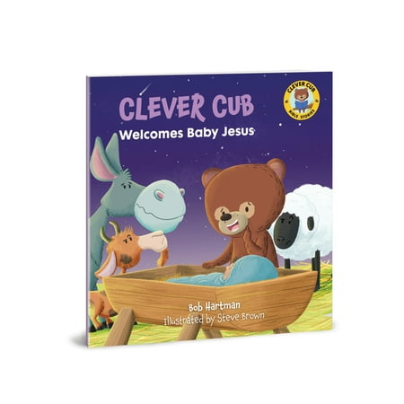 Clever Cub Bible Stories: Clever Cub Welcomes Baby Jesus (Paperback)