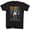 Black, variant on AC/DC Stiff Black Adult T-Shirt