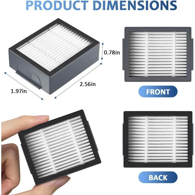 Roomba high-efficiency filter benefits