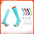 thumbnail image 3 of Calcetines de fútbol profesionales para hombre, medias antideslizantes con fondo de toalla, calcetines altos de entrenamiento prácticos que absorben el sudor, calcetines deportivos al por mayor, 3 of 5