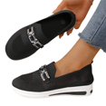 thumbnail image 5 of YOUYEDIAN Loafers for Women Versatile Wedge Heel Non Slip Fashion Sport Breathable Mesh Flats Casual Comfy Round Toe Walking Shoes, 5 of 5