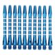 thumbnail image 1 of 10pcs Dart Shafts Aluminum Alloy Replacement Thread Dart Stems with Locking Hole for Indoor Activity Blue, 1 of 4