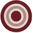 thumbnail image 1 of Colonial Mills FB70R060X060 5 ft. Flowers Bay Round Rug, Patriot Red, 1 of 1