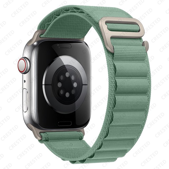 Correa de bucle alpino para apple watch, correa de nailon de 49mm, 45mm, 41mm, 44mm y 40mm, correa para iwatch series 3 5 SE 6 7 8 Ultra Dengxun unisex