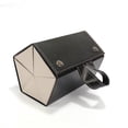 thumbnail image 4 of Organizador portátil de gafas de sol de viaje marrón, soporte plegable de pared con 5 ranuras., 4 of 5