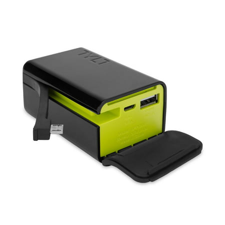 TYLT POWERPLANT 5200mAh Battery Backup with Micro-USB Charging Arm and USB Port, Open