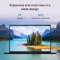thumbnail image 4 of ASUS Vivobook 14" FHD+ Laptop Copilot+ PC |Snapdragon X X1-26-100 |Qualcomm Adreno Graphics|Camera|Blue| 16GB RAM DDR5 | 512GB SSD | Windows 11 Pro | Bundle with Office 2021, 4 of 6