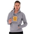 thumbnail image 4 of Kawaii Matching Couples Set PB and J Unisex Plus Fleece Graphic Hoodie Brisco Brands 2X, 4 of 6