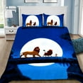 thumbnail image 2 of Lion King Duvet Cover Bedding Set - Lion King Duvet Cover 1 Comfortable Cover with 2 Pillowcases, 2 of 2