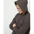 thumbnail image 5 of Hanes Men's T-Shirt Hoodie Garment Dyed Cotton Long Sleeve Jersey Tee sz S-3XL, 5 of 7