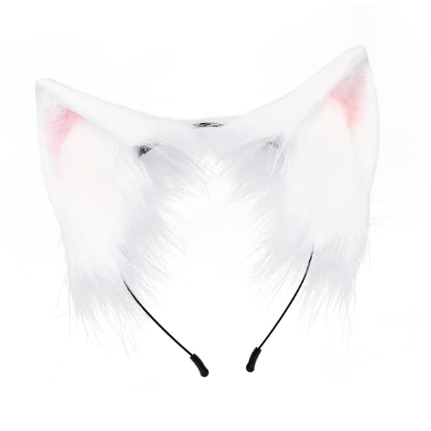 Aro para el pelo Yuyangstore accesorios para Cosplay diadema decorativa blanco Sombreros de disfraces