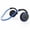 Blue, variant on YUNOVA Small Bluetooth Headphones Wrap Around Head - Sports Wireless Headset with Built in Microphone and Crystal-Clear Sound, Foldable and Carried in The Purse, and 12-Hour Battery Life